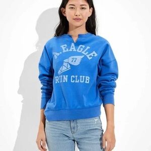 American Eagle Outfitters Royal Blue Sweatshirt Sz Small